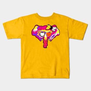 Flower Leah The Elephant Kids T-Shirt